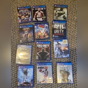 PS4 Game Collection - Assorted Titles